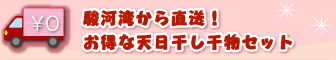 駿河湾から直送！お得な天日干し干物セット